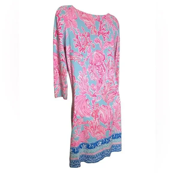 Lilly Pulitzer Midi Sophie Dress Coral Dress - Picture 7 of 9